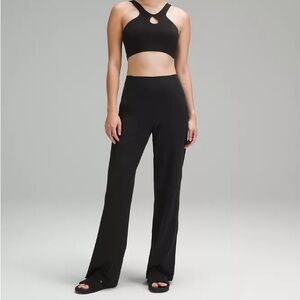 Lululemon Flared Black Track Pants / Leggings size 6